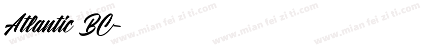 Atlantic BC字体转换